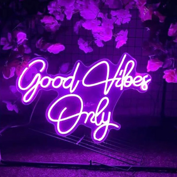 Good Vibes Neon Sign