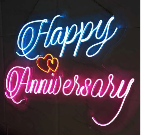 Anniversary Neon Sign