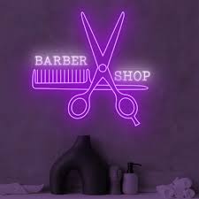 Barber Shop Neon Sign