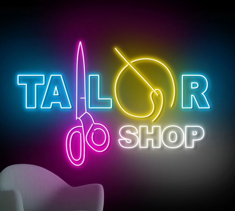 Tailor Shop Neon